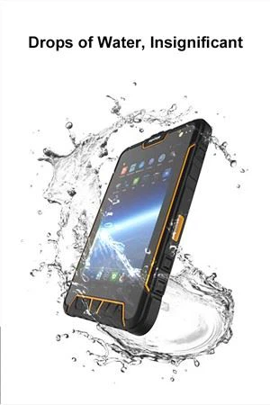 7 pous Cheap android grenn PC RAM 4G ROM 64G IP67 Ki enpemeyab