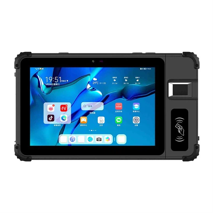 tablet with biometric scanner